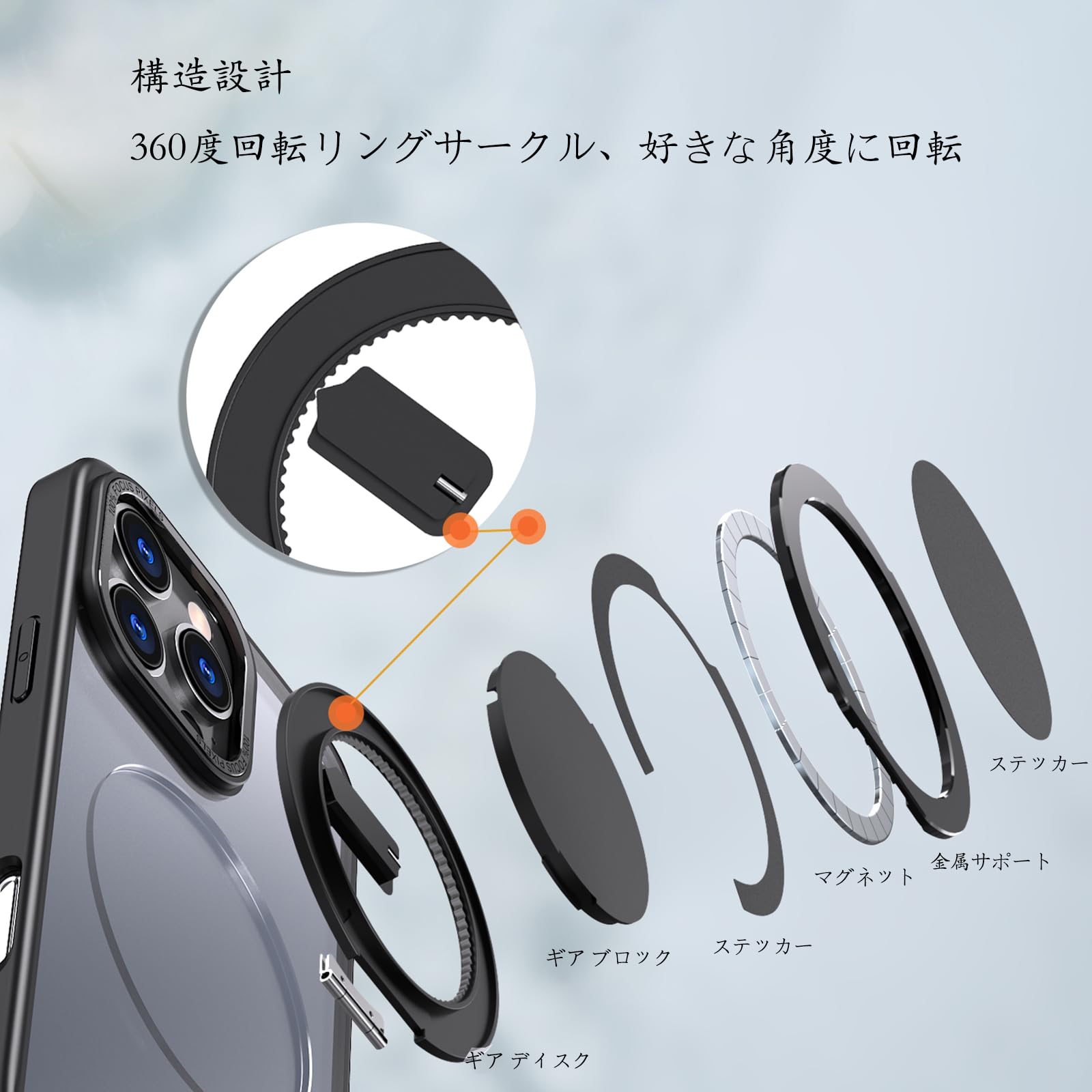 編集中》iPhone14Proケース フィルム2枚 MagSafe対応 Amazon.co.jp: 【強化フィルム2枚付き】HCXLYP iPhone 14 Pro